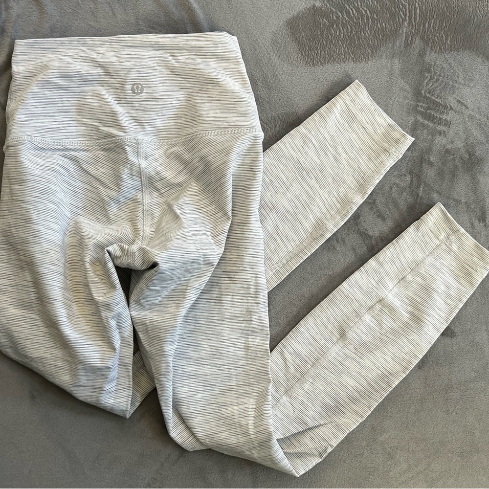 Lululemon Wunder Under High rise Gray Leggings xS small size 2